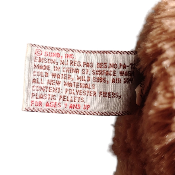 GUND Loretta Llama Stuffed Plush Animal 15" Light Brown Soft - Picture 15 of 15